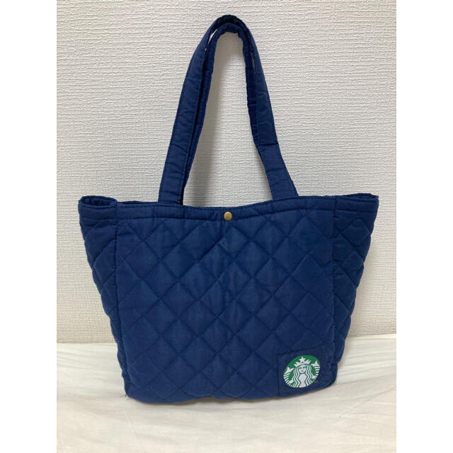 Starbucks Coffee(スターバックスコーヒー)のスターバックス　キルティングトートバッグ レディースのバッグ(トートバッグ)の商品写真