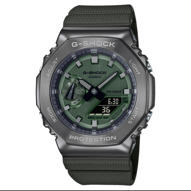 CASIO G-SHOCK GM-2100B-3AJF カシオーク　グリーン