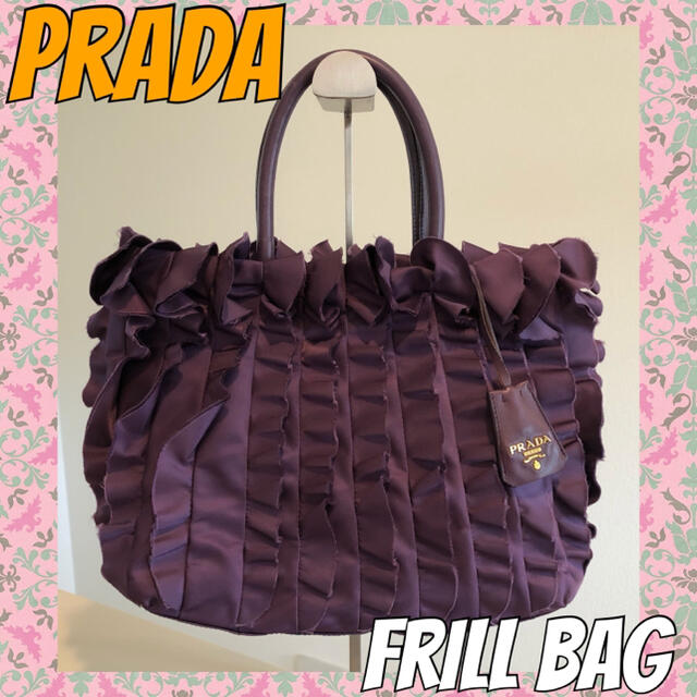 美品 PRADA バッグハンドバッグ