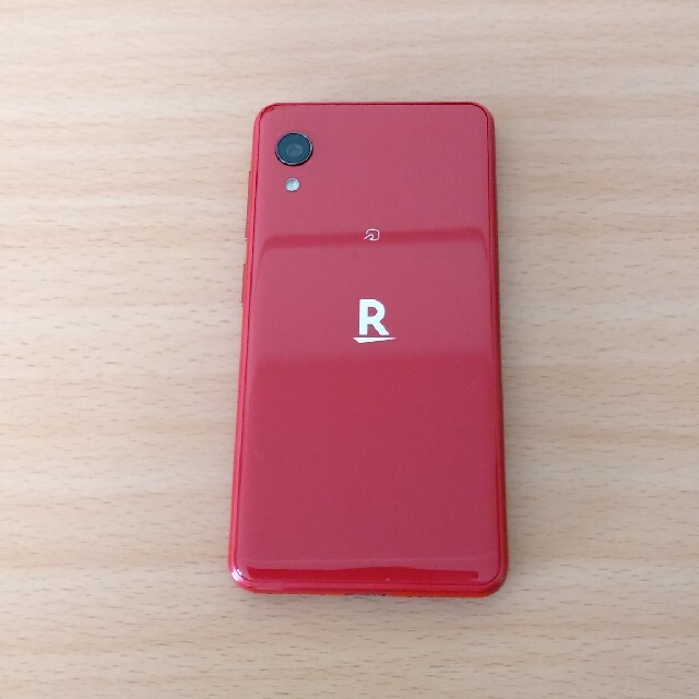 Rakuten(ラクテン)の【美品】Rakuten mini【レッド】 スマホ/家電/カメラのスマートフォン/携帯電話(スマートフォン本体)の商品写真