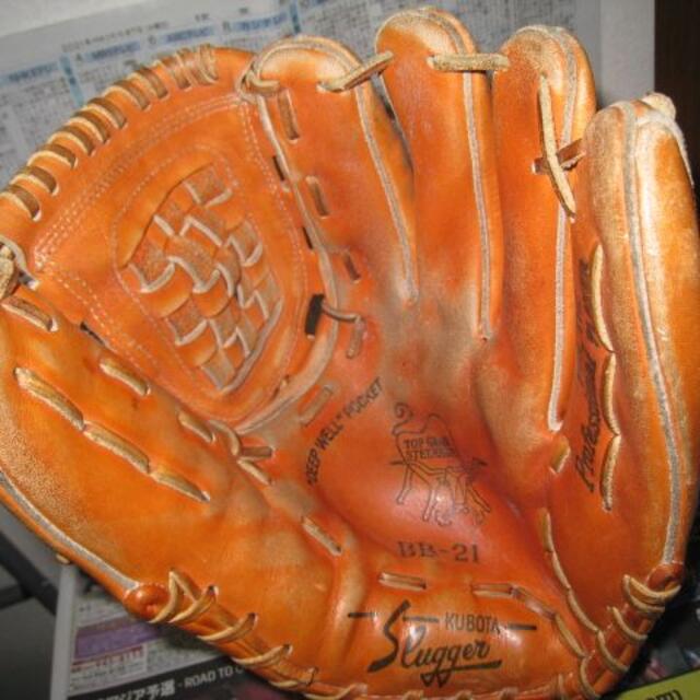 大昔の久保田スラッガーのグローブ 昭和レトロ 観賞用や 大昔の久保田スラッガーのグローブ 昭和レトロ 観賞用や