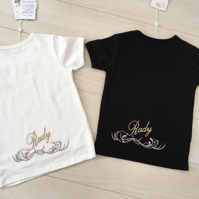 Rady(レディー)のRady★KIDS ロゴTシャツ２枚SET キッズ/ベビー/マタニティのキッズ服男の子用(90cm~)(Tシャツ/カットソー)の商品写真