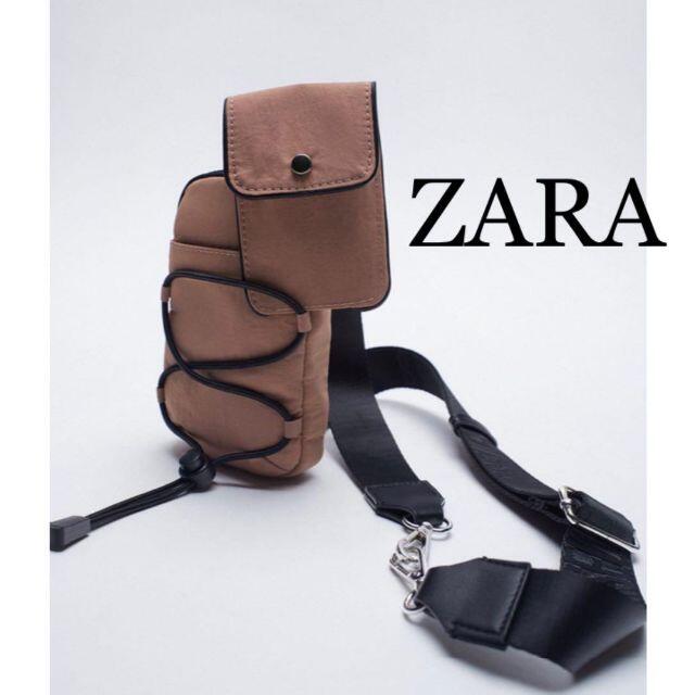 ZARA(ザラ)の24 ZARA スマートフォンケース　ボディバッグ レディースのバッグ(ボディバッグ/ウエストポーチ)の商品写真