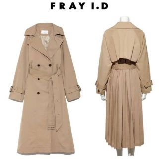 フレイアイディー(FRAY I.D)のFRAY I.D バックプリーツトレンチコート(トレンチコート)