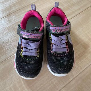 スケッチャーズ(SKECHERS)のスケッチャーズ　光るスニーカー　16.5cm(スニーカー)