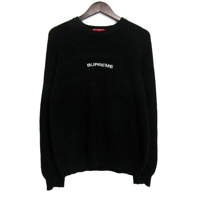 シュプリームSupreme■18SS Chest Stripeニットセーター