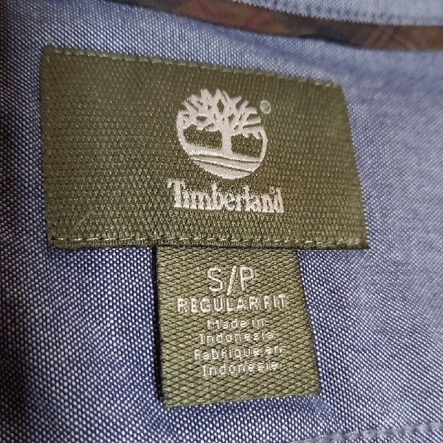 Timberland(ティンバーランド)のTimberlandウール混シャツ茶黄赤白チェックS/P新品未使用 メンズのトップス(シャツ)の商品写真