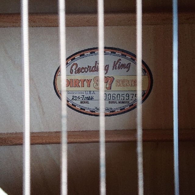 RECORDING KING / RDS7 Matte Black 楽器のギター(アコースティックギター)の商品写真