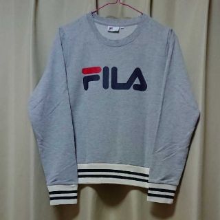 イーハイフンワールドギャラリー(E hyphen world gallery)のFILA イーハイフン コラボ スウェット グレー(トレーナー/スウェット)