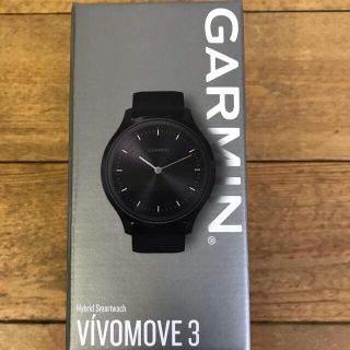 ガーミン(GARMIN)のGARMIN ガーミン VIVOMOVE3 ハイブリッド スマートウォッチ(その他)