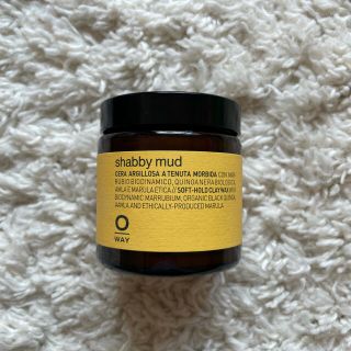 コスメキッチン(Cosme Kitchen)のOWAY オーウェイ shabby mud シャビイ・マッド 100ml(ヘアワックス/ヘアクリーム)