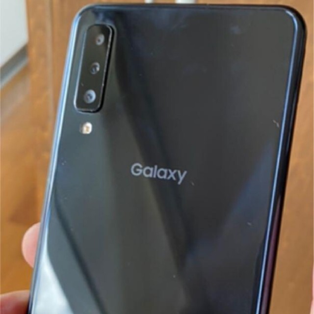 Galaxy A7 ブラック 64 GB SIMフリースマートフォン本体