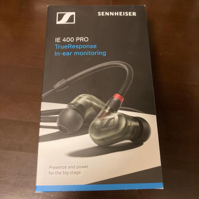 SENNHEISER(ゼンハイザー)の【美品】ゼンハイザー SENNHEISER IE-400-PRO  スマホ/家電/カメラのオーディオ機器(ヘッドフォン/イヤフォン)の商品写真