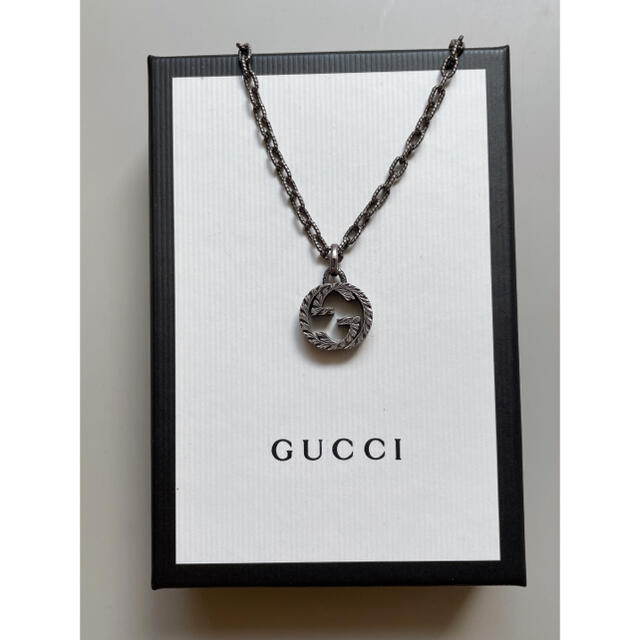 Gucci(グッチ)の【専用】グッチネックレス インターロッキングG ペンダント レディースのアクセサリー(ネックレス)の商品写真