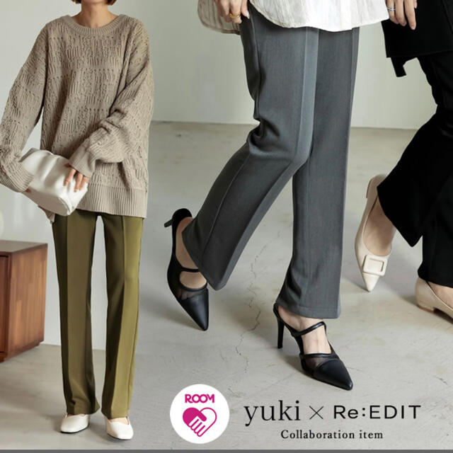 yuki×Re:EDITコラボ！パンツ