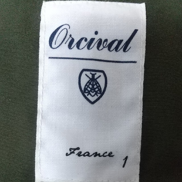 ORCIVAL(オーシバル)のORCIVAL　フーデッドコート　グリーン レディースのジャケット/アウター(ナイロンジャケット)の商品写真