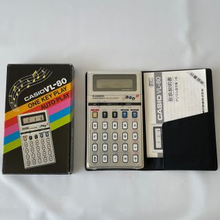 カシオ(CASIO)の【CASIO VL-80】カシオ ビンテージ 電卓 シンセサイザー 美品(キーボード/シンセサイザー)