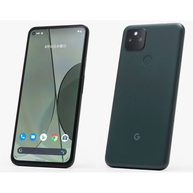 Google Pixel(グーグルピクセル)の【超美品】pixel5a 特典:ガラスフィルム、ケース付 スマホ/家電/カメラのスマートフォン/携帯電話(スマートフォン本体)の商品写真