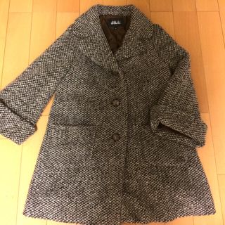 ジルスチュアート(JILLSTUART)のJILL by JILLSTUART ツイードコート(ロングコート)