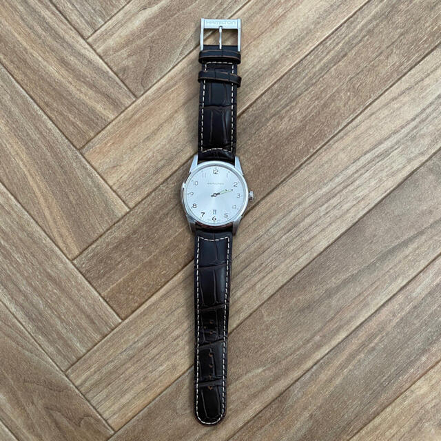 Hamilton スイス製 QZ メンズ 腕時計の通販 by フリーショップ｜ハミルトンならラクマ - ハミルトン ジャズマスター H385111 定番新作