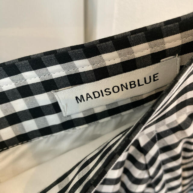 MADISONBLUE(マディソンブルー)のMadison Blue ギンガムチェックサーキュラースカート レディースのスカート(ロングスカート)の商品写真