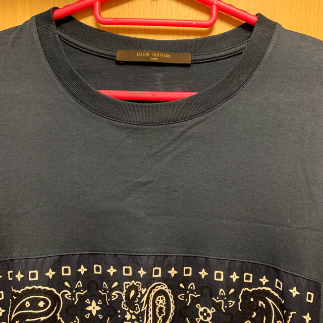 正規 LOUIS VUITTON ルイ ヴィトン バンダナ ダミエ Tシャツ-