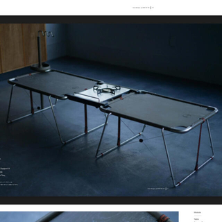 hxo design テーブル2台+グリーンバーナーサポート