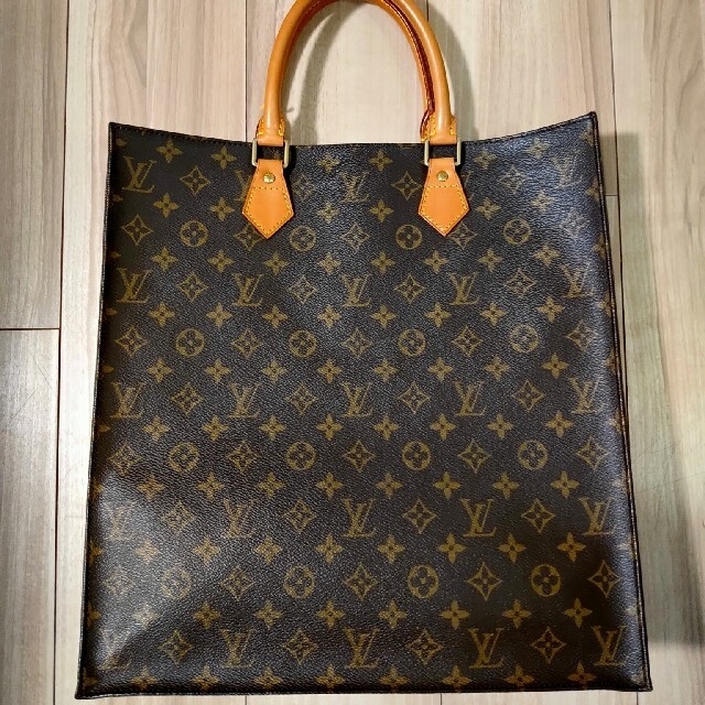 LOUIS VUITTON(ルイヴィトン)の【美品！廃盤ルイヴィトン　サックプラ】 レディースのバッグ(トートバッグ)の商品写真