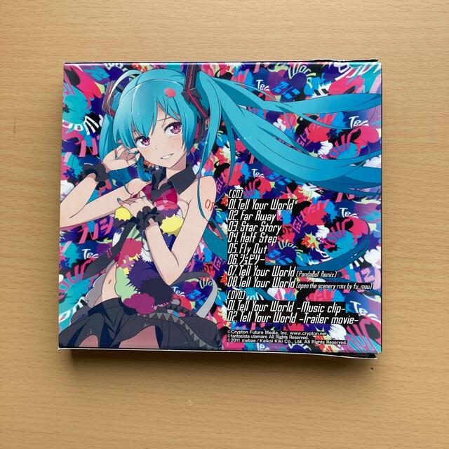 Tell Your World EP  初音ミク　CD エンタメ/ホビーのCD(ポップス/ロック(邦楽))の商品写真