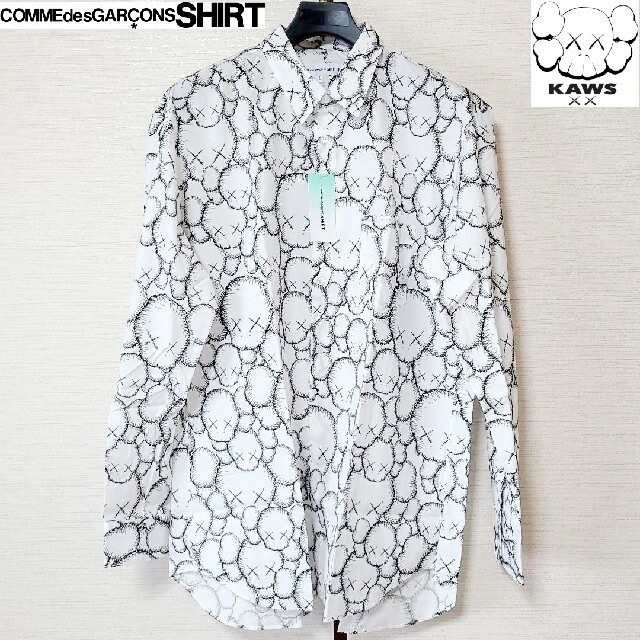 Comme des Garçons Shirt × KAWS コットンシャツ