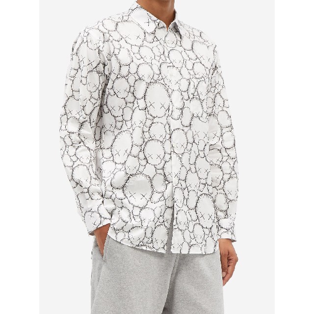 Comme des Garçons Shirt × KAWS コットンシャツ - シャツ