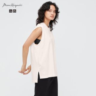 ユニクロ(UNIQLO)の新品  マメクロゴウチ  エアリズコットン オーバーサイズT Sサイズ(Tシャツ(半袖/袖なし))