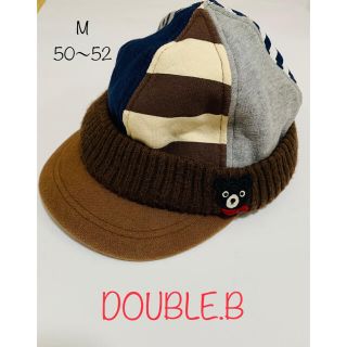 ダブルビー(DOUBLE.B)のDOUBLE.B ダブルビー　ダブルB M キャップ　ハット　帽子　(帽子)