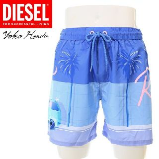 ディーゼル(DIESEL)のDIESEL サーフパンツ 海パン YOKO-HONDA/ブルー(水着)