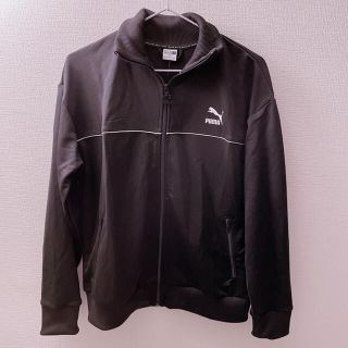 プーマ(PUMA)の未使用♡PUMA♡BLACK♡ジャージ♡パーカー♡黒♡ブラック(パーカー)