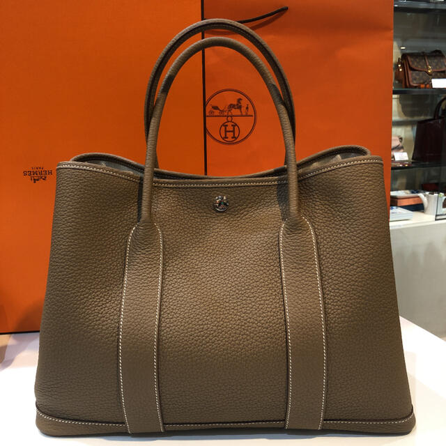 Hermes(エルメス)のエルメス　ガーデンパーティー pm エトープ×トゴ　新品　2019年直営店購入 レディースのバッグ(トートバッグ)の商品写真