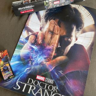 マーベル(MARVEL)のドクター・ストレンジ　ポスター&マグネットのセット(キャラクターグッズ)