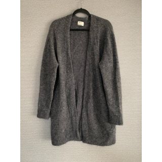 アクネ(ACNE)のAcne studios モヘアカーディガングレーraya sh mohair(カーディガン)