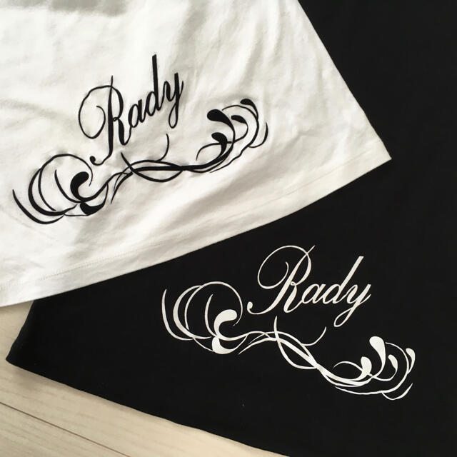 Rady(レディー)のRady★ロゴTシャツ２点SET レディースのトップス(Tシャツ(半袖/袖なし))の商品写真