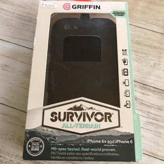 グリフィン(GRIFFIN)の【iPhone6s/6 ケース】SURVIVOR BLK(iPhoneケース)