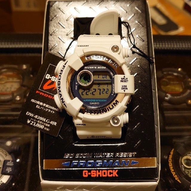 DW-8200LG-8JR FROGMAN 優先配送 15680円引き www.gold-and-wood.com