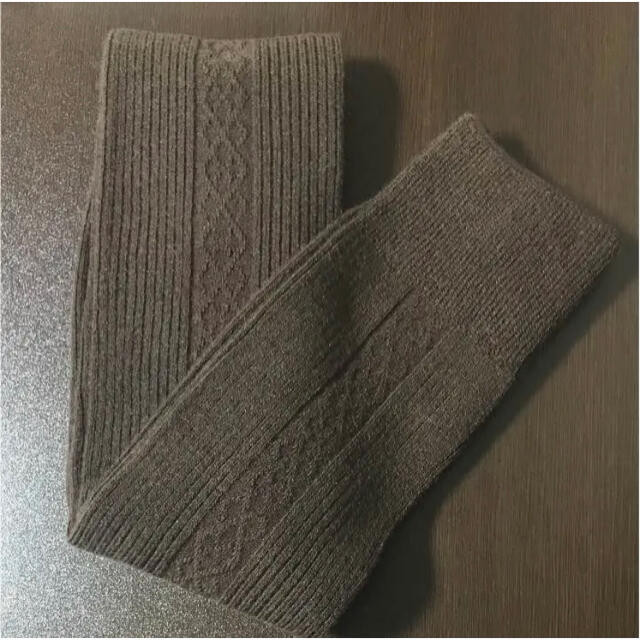 UNIQLO(ユニクロ)のユニクロ ニーハイソックス ブラウン レディースのレッグウェア(ソックス)の商品写真