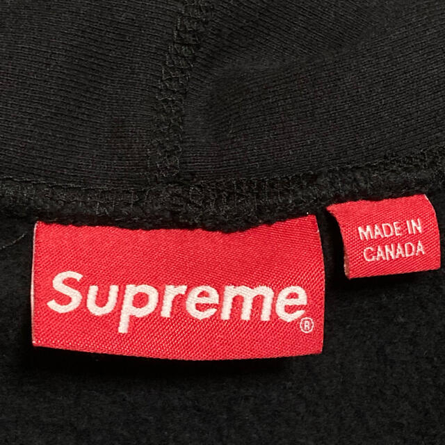 Supreme Boxlogo Hoodie Black Mサイズ　直営店購入