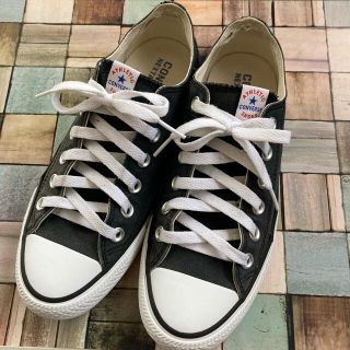 コンバース(CONVERSE)のレディース コンバース 24㎝ 黒 CONVERSE(スニーカー)