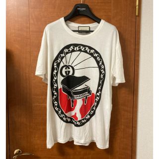 グッチ(Gucci)のGUCCI グッチ　Tシャツ　カットソー　ピアノ　希少　サンローラン　セリーヌ(Tシャツ/カットソー(半袖/袖なし))