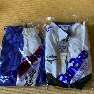 ミズノ(MIZUNO)のMIZUNO ランバード　ナイロンジャケット・パンツ（ブルー）(ナイロンジャケット)