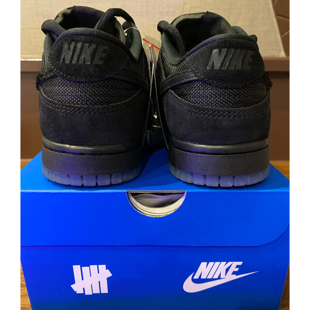 NIKE(ナイキ)のUNDEFEATED×NIKE DUNK LOW BLACK ダンク 26.5 メンズの靴/シューズ(スニーカー)の商品写真