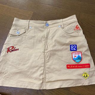 ルコックスポルティフ(le coq sportif)のゴルフウェア　キュロットスカート(ウエア)