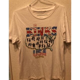 ジーユー(GU)のGU ジーユー THE KINKS ザキンクス 1983年USAツアー Tシャツ(Tシャツ/カットソー(半袖/袖なし))