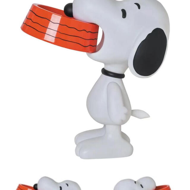 新品MEDICOMTOY VCD SNOOPY w/Food Bowlスヌーピーフィギュア